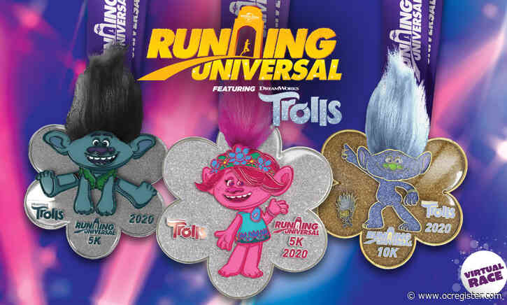 Universal Studios Hollywood’s Running Universal series goes virtual with a ‘Trolls World Tour’ theme