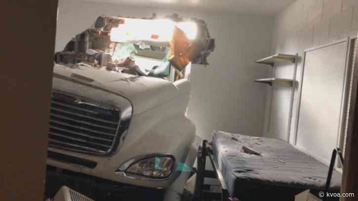 Tanker truck strikes college dorm in North Carolina