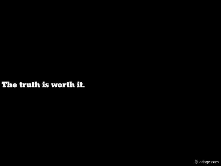 'The Truth Is Worth It' from The New York Times is a symphony of advertising craft
