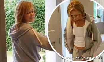 Amanda Holden wears grey tracksuit for latest TikTok video
