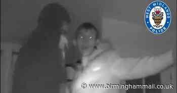 Watch - two men enter home to 'search for Ford Focus keys'