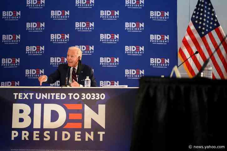 Presidential candidate Biden, Democratic Party raise $81 million in May