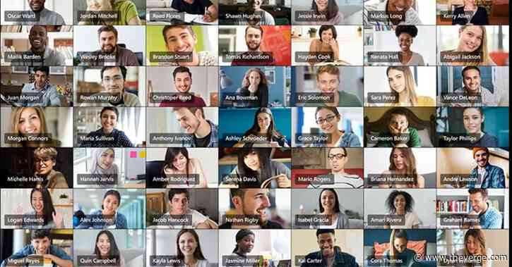 Like Zoom, Microsoft Teams will let you see 49 people at a time this fall