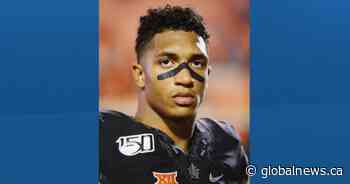 Chuba Hubbard to boycott Oklahoma State after coach photographed wearing far-right news network shirt