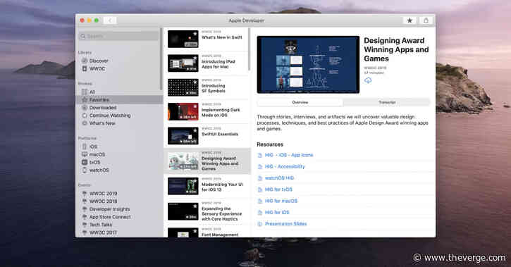 Apple updates Developer app to add Mac support ahead of online-only WWDC