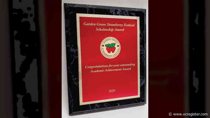 Garden Grove’s Howard Trinh, Los Amigos’ Fatima Zeferino win $1,000 scholarships from Strawberry Festival