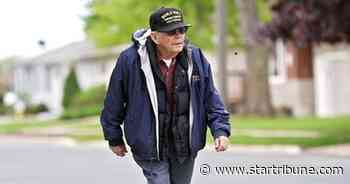 On the cusp of 100, WWII vet is walking 100 miles for a cause