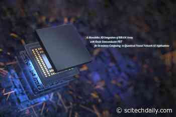 New Integrated 3D-Circuit Architecture With Spiraling Memory for More Efficient AI - SciTechDaily