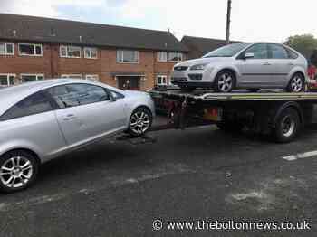 Police seize vehicles in Little Lever, Bolton