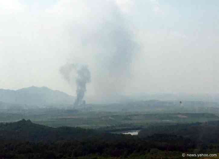 NKorea destroys inter-Korean liaison office as tensions rise