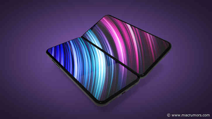 Apple's Foldable iPhone Prototype Allegedly Features Separate Display Panels Connected by Hinge