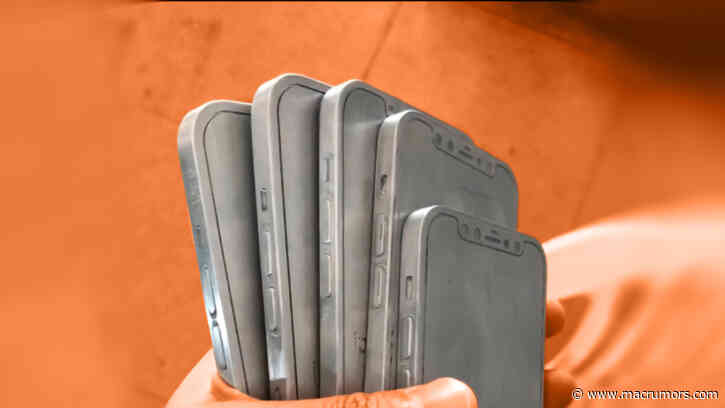 Alleged iPhone 12 Molds and CAD Images Show New iPad Pro-Style Design