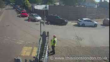 Queues at Harrow Recycling Centre after post code system end