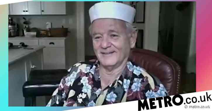 Bill Murray is an absolute vision in a sailor hat as original Ghostbusters reunite