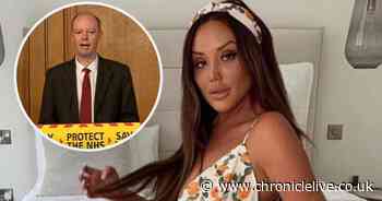 Charlotte Crosby thanks Chris Whitty for helping her new relationship