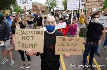 Why Catholic Priests are Kneeling with George Floyd Protesters