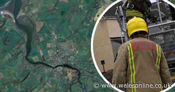 Several homes evacuated after arson attack ruptures gas pipe on street