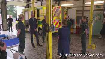 Prince William thanks air ambulance for work during Covid-19