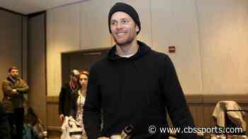 Here's your first look at Tom Brady in a Tampa Bay Buccaneers uniform