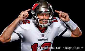 Buccaneers release first official images of Tom Brady in uniform