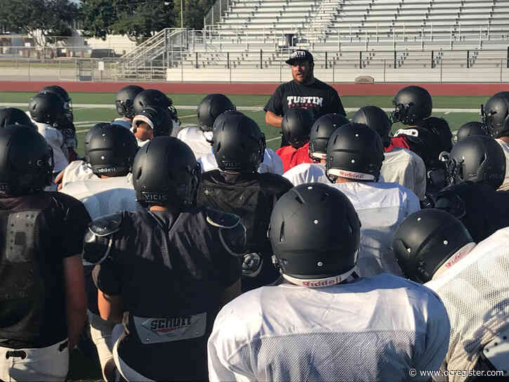 Appreciative Tustin football players make smooth return to modified workouts
