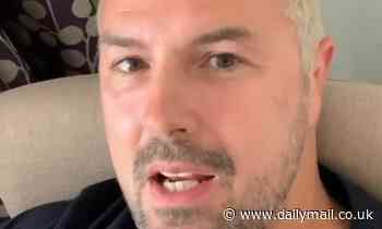 Paddy McGuinness looks shaken and bruised in video message after crashing car while filming Top Gear