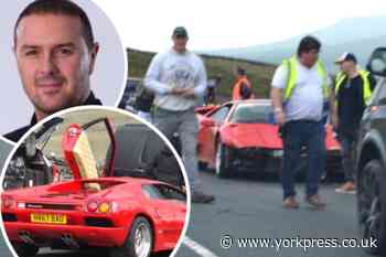 Top Gear's Paddy McGuinness crashes Lamborghini in North Yorkshire
