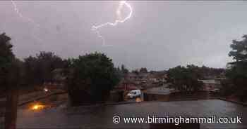 Storm sparks flood chaos as fire service bombarded with calls and M6 hit
