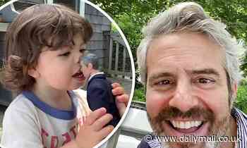 Andy Cohen melts into a million pieces after son Benjamin, one, adorably kisses his namesake doll