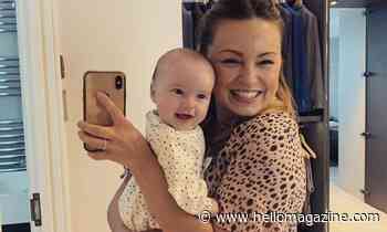 Ola Jordan's selfies with her giggling daughter are the cutest!