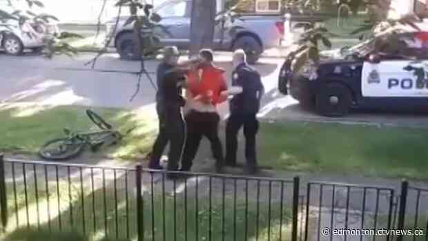Edmonton police officer charged with assault in violent 2019 arrest