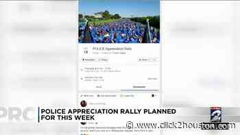 Houston man plans Police Appreciation Rally for Thursday in support of law enforcement - KPRC Click2Houston