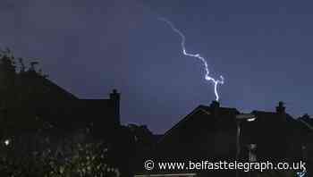 Flash floods in north-west England after thunderstorms