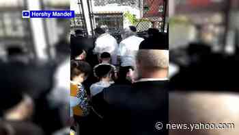 Protesters cut locks and enter Brooklyn playground