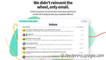 Hello, Goodbye: App Store rejects previously-approved ‘Hey’ email app from Basecamp