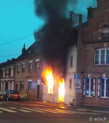 Une personne sauvée des flammes par les policiers à Arras - actu.fr