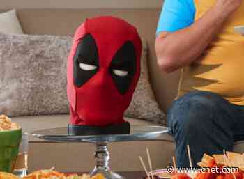Deadpool's interactive head is ready for Marvel-inspired, app-powered pranks     - CNET