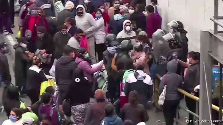 Tension in Peru amid coronavirus lockdown