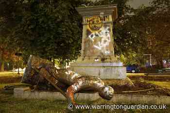 Protesters in Virginia tear down another Confederate statue - Warrington Guardian