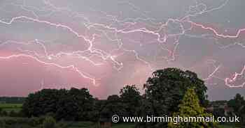 Dad captures incredible composite image of storms - from his toilet