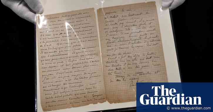 Van Gogh and Gauguin letter about brothel visit sells for €210,000