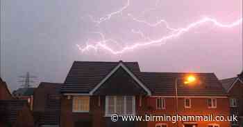 Last night's storm in Tamworth as captured by readers!