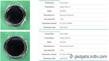 Samsung Galaxy Watch 3 Alleged Live Images Leaked via Korean NRRA Website