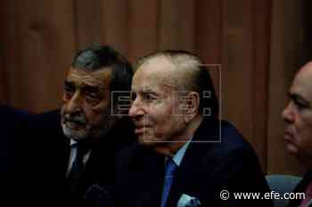 Ingresan al expresidente argentino Carlos Menem en una clínica de Buenos Aires - EFE - Noticias