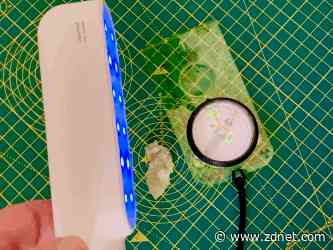 Monos CleanPod UVC sterilizer in action