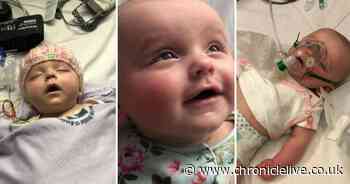Baby girl has just months to live after being diagnosed with rare condition