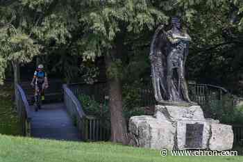 The Spirit of Confederacy statue has officially been removed from Sam Houston Park