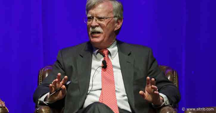 Trump administration sues to delay release of John Bolton book