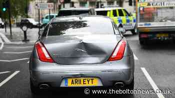 Prime Minister's car targeted by protester outside Parliament