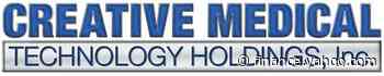 Creative Medical Technology Holdings Corporate Update - Yahoo Finance